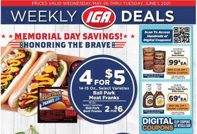 IGA Weekly Ad Flyer May 26 to June 1