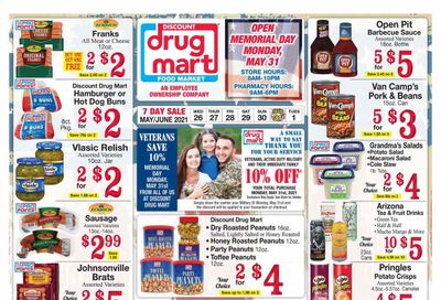 Discount Drug Mart (OH) Weekly Ad Flyer May 26 to June 1
