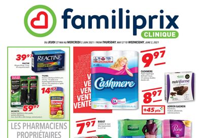 Familiprix Clinique Flyer May 27 to June 2