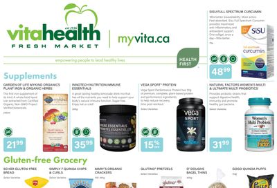 Vita Health Fresh Market Flyer May 21 to June 6