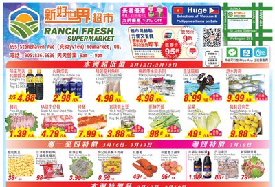 Ranch Fresh Supermarket Flyer March 13 to 19