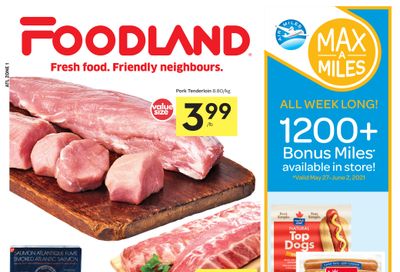 Foodland (Atlantic) Flyer May 27 to June 2