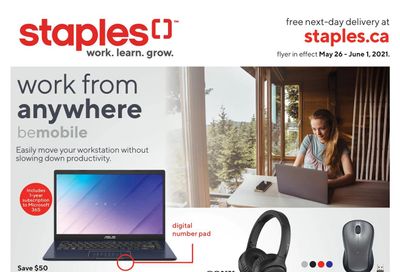 Staples Flyer May 26 to June 1