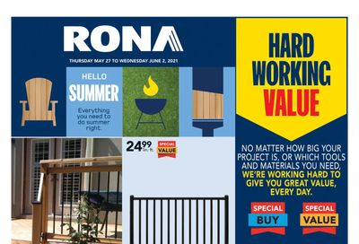 Rona (ON) Flyer May 27 to June 2