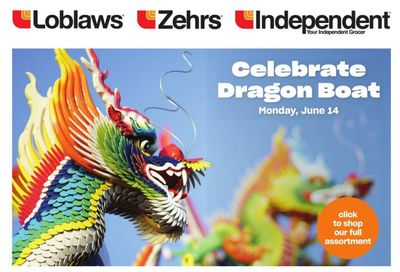 Loblaws (ON) Celebrate Dragon Boat Flyer May 27 to June 16