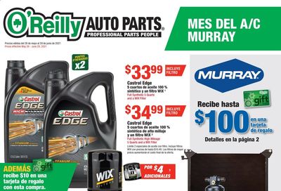 O'Reilly Auto Parts Weekly Ad Flyer May 26 to June 29