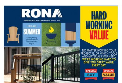 Rona (Atlantic) Flyer May 27 to June 2