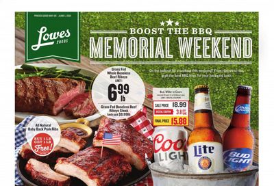 Lowes Foods (NC, SC) Weekly Ad Flyer May 26 to June 1