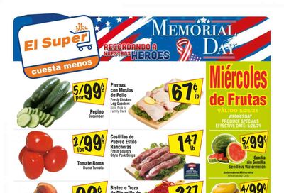 El Super (CA, NM, NV, TX) Weekly Ad Flyer May 26 to June 1