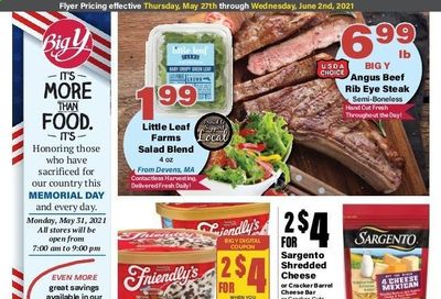 Big Y (CT) Weekly Ad Flyer May 27 to June 2