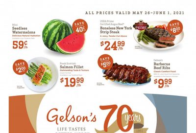 Gelson's (CA) Weekly Ad Flyer May 26 to June 1