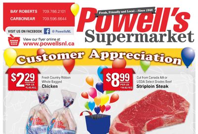 Powell's Supermarket Flyer May 27 to June 2