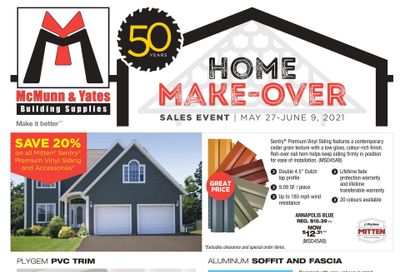 McMunn & Yates Building Supplies Flyer May 27 to June 9