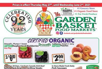 The Garden Basket Flyer May 27 to June 2