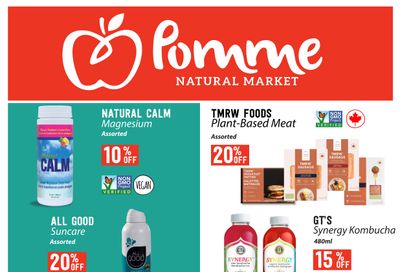 Pomme Natural Market Monthly Flyer May 27 to June 23