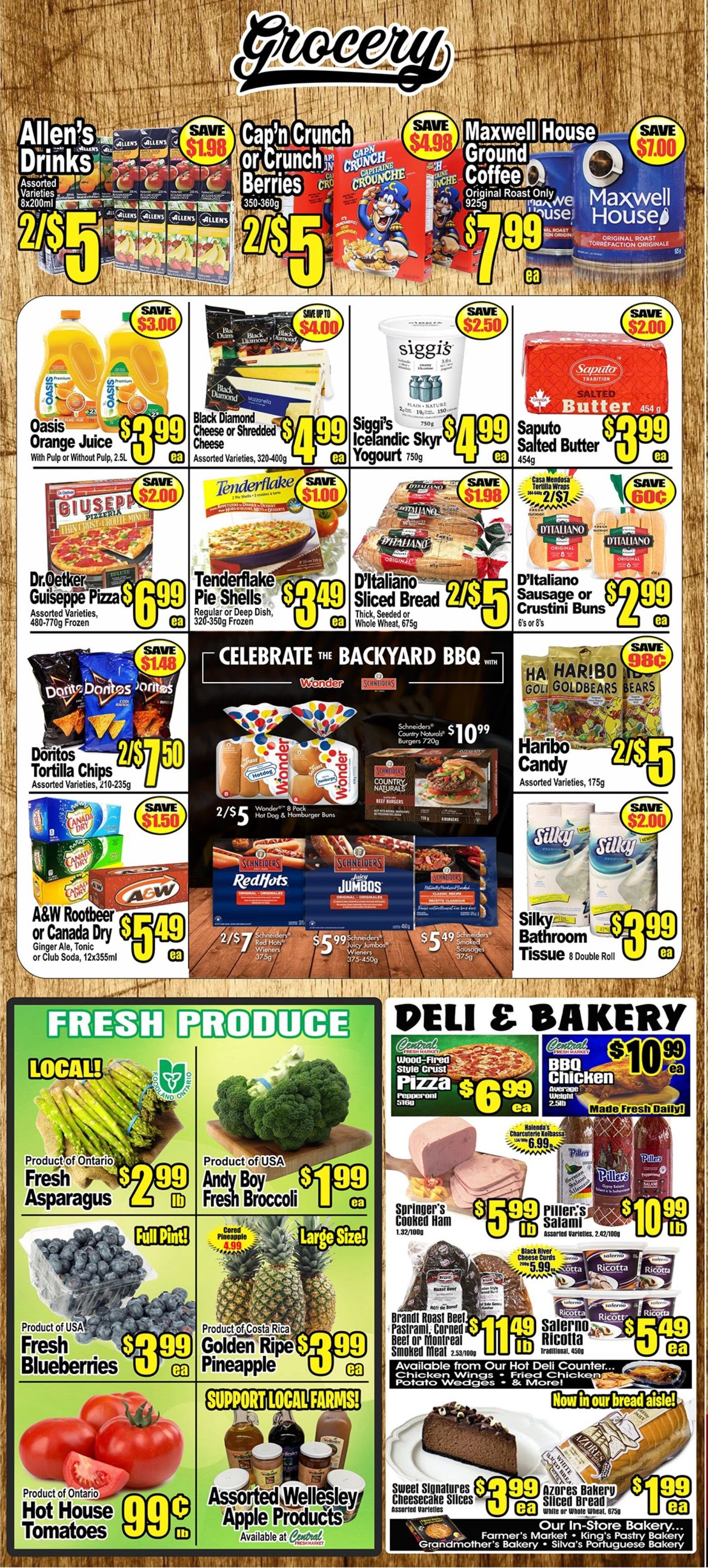Central Fresh Market Flyer May 27 to June 3
