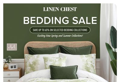 Linen Chest Flyer May 24 to June 20