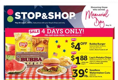 Stop & Shop (RI) Weekly Ad Flyer May 28 to June 3