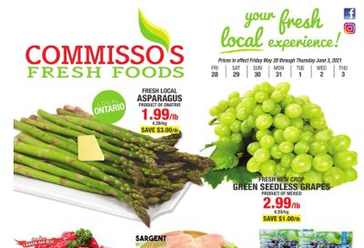 Commisso's Fresh Foods Flyer May 28 to June 3