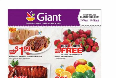 Giant Food (DE, MD, VA) Weekly Ad Flyer May 28 to June 3