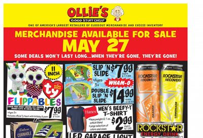 Ollie's Bargain Outlet Weekly Ad Flyer May 27 to June 2