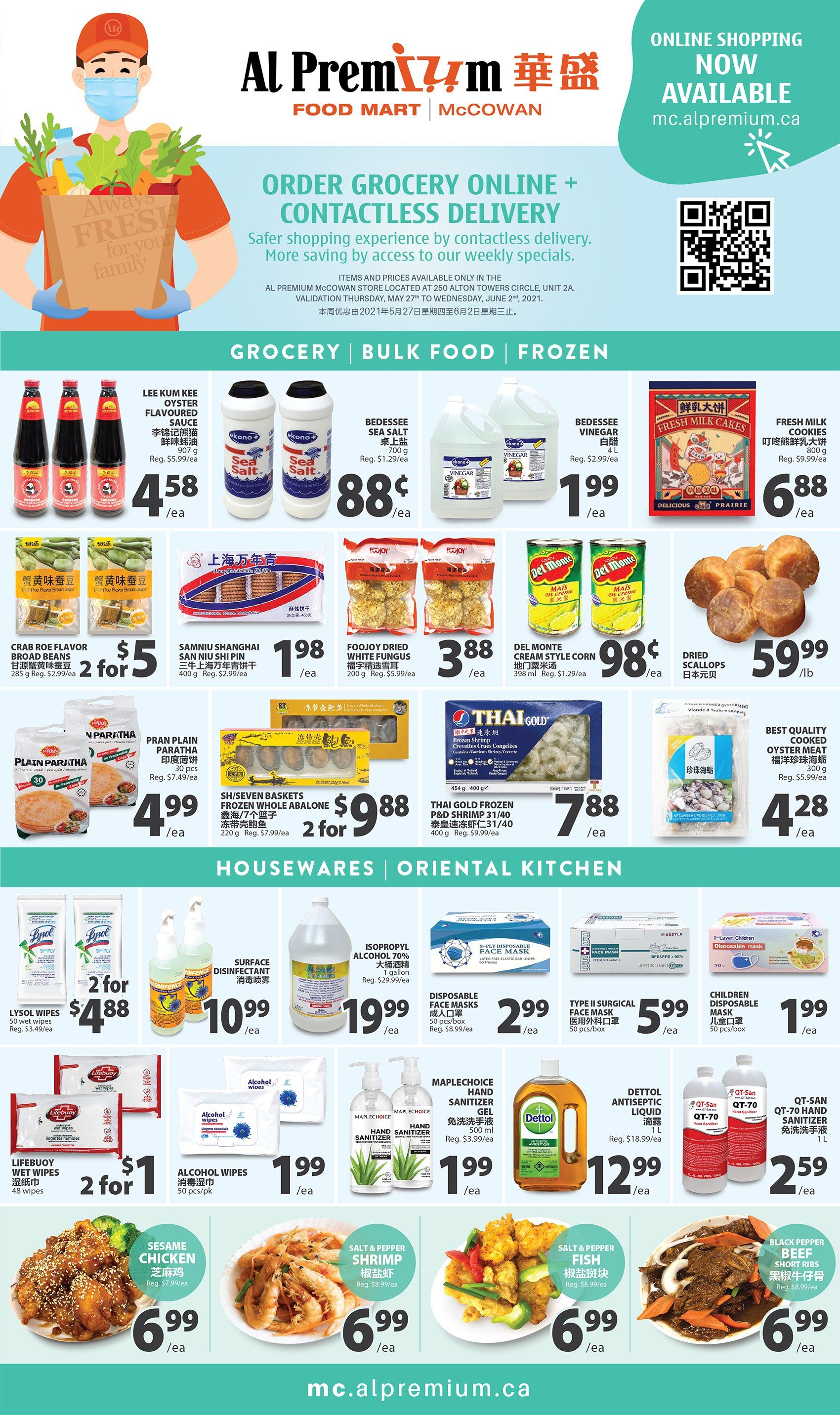 Al Premium Food Mart (McCowan) Flyer May 27 to June 2