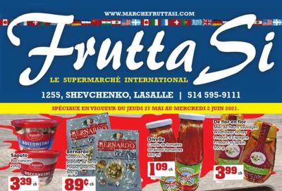 Frutta Si Flyer May 27 to June 2