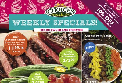 Choices Market Flyer May 27 to June 2