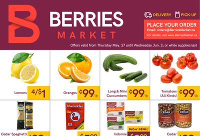Berries Market Flyer May 27 to June 2