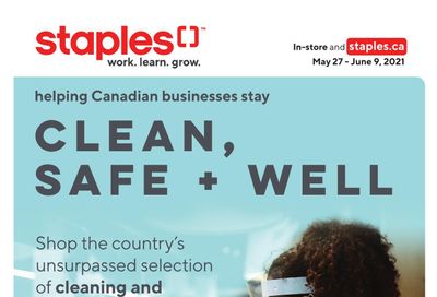 Staples Clean, Safe and Well Flyer May 27 to June 9