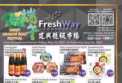 FreshWay Foodmart Flyer May 28 to June 3