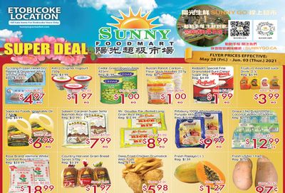 Sunny Foodmart (Etobicoke) Flyer May 28 to June 3