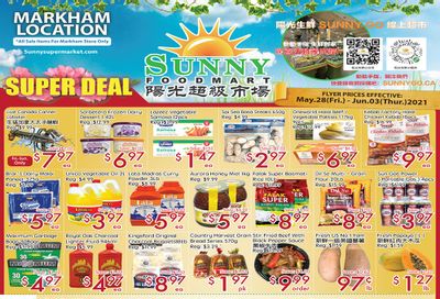 Sunny Foodmart (Markham) Flyer May 28 to June 3