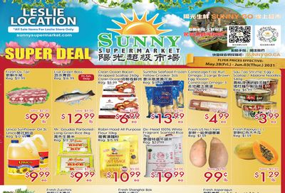 Sunny Supermarket (Leslie) Flyer May 28 to June 3