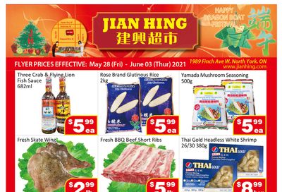 Jian Hing Supermarket (North York) Flyer May 28 to June 3