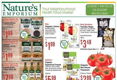 Nature's Emporium Flyer May 28 to June 10
