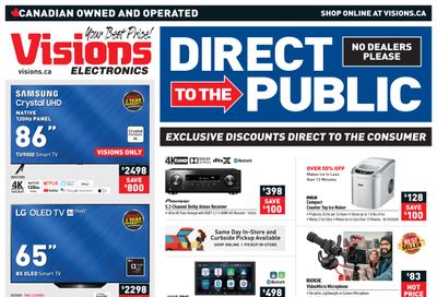 Visions Electronics Flyer May 28 to June 3