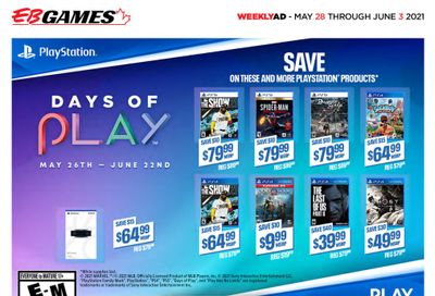 EB Games Flyer May 28 to June 3