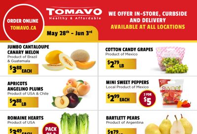 Tomavo Flyer May 27 to June 2