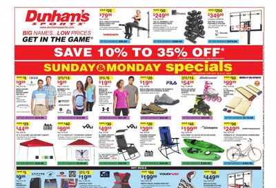 Dunham's Sports Weekly Ad Flyer May 29 to June 3