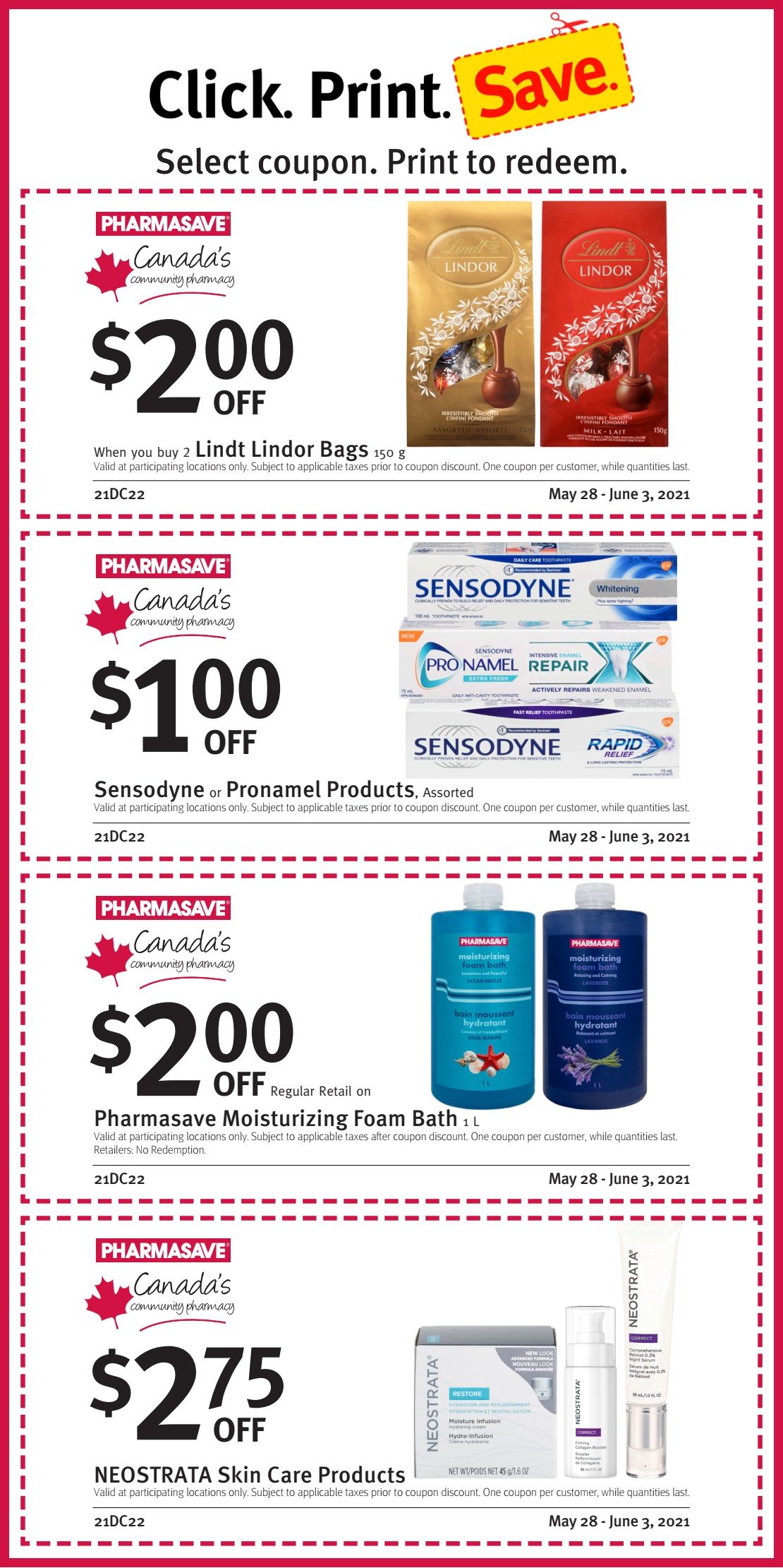 Pharmasave (ON) Flyer May 28 to June 3