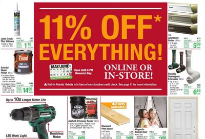 Menards Weekly Ad Flyer May 27 to June 5