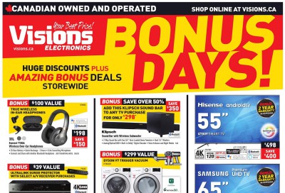 Visions Electronics Flyer March 13 to 19