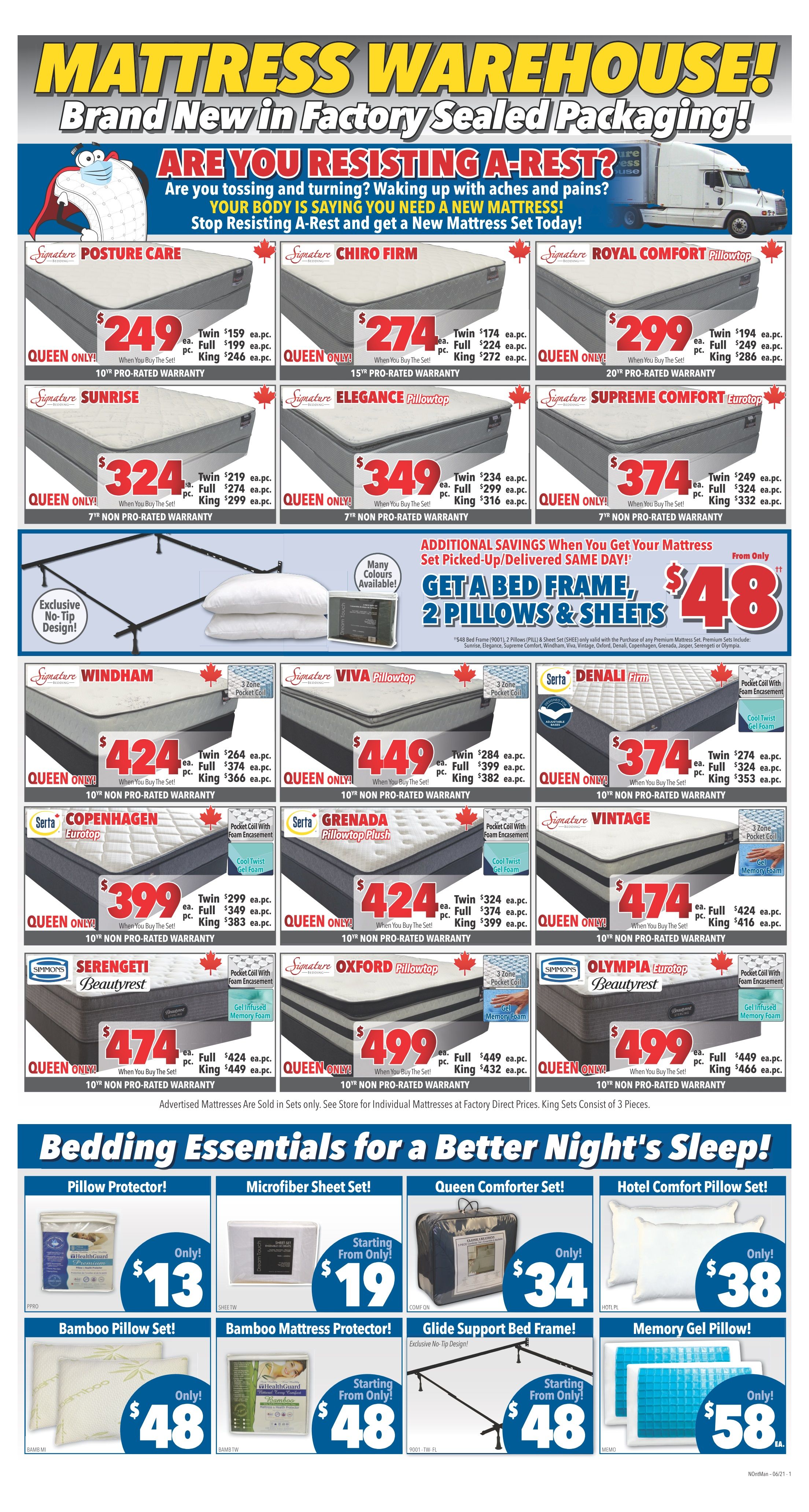 Surplus Furniture & Mattress Warehouse (Winnipeg) Flyer May 31 to June 13