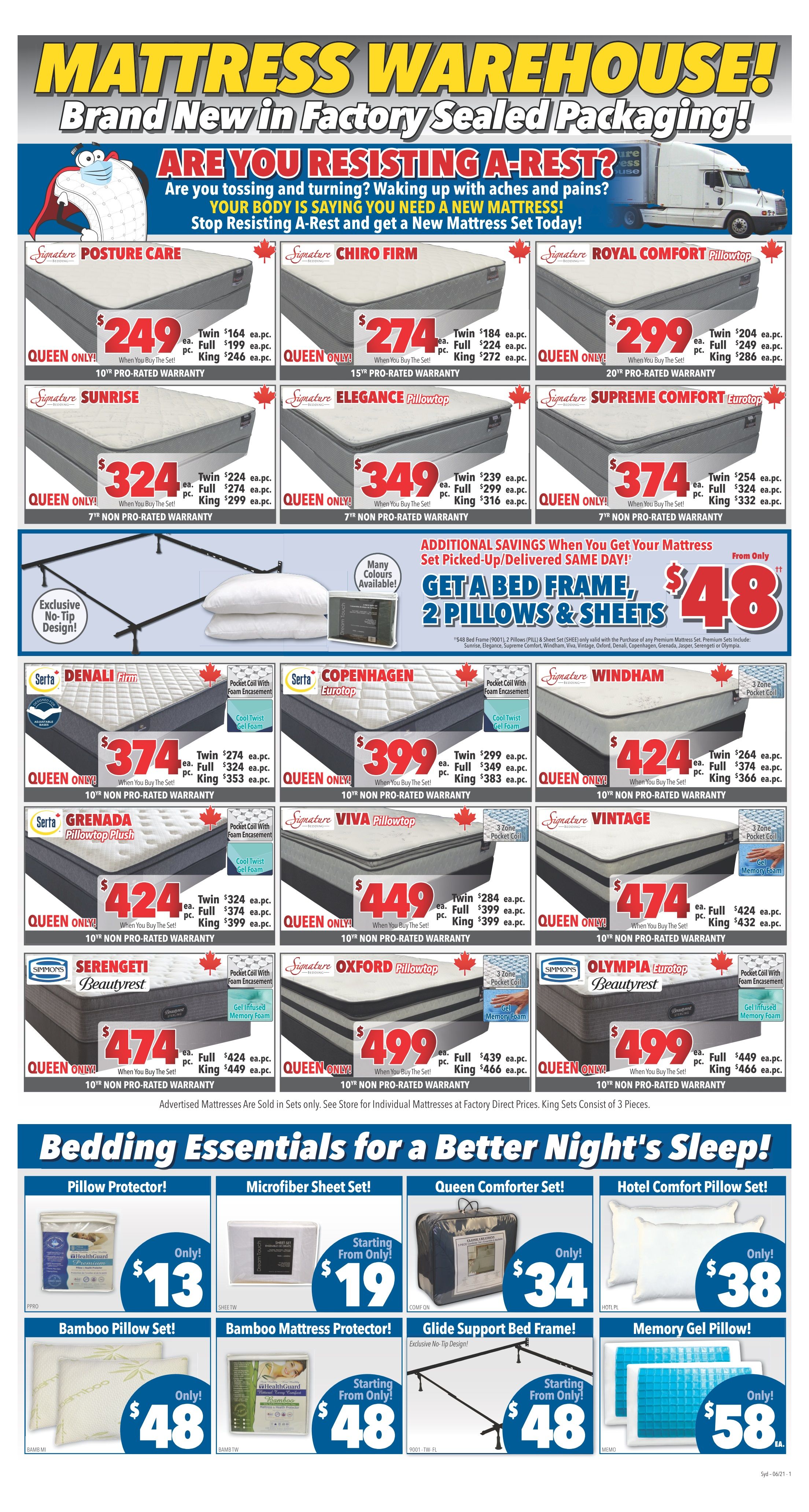 Surplus Furniture & Mattress Warehouse (Sydney) Flyer May 31 to June 13