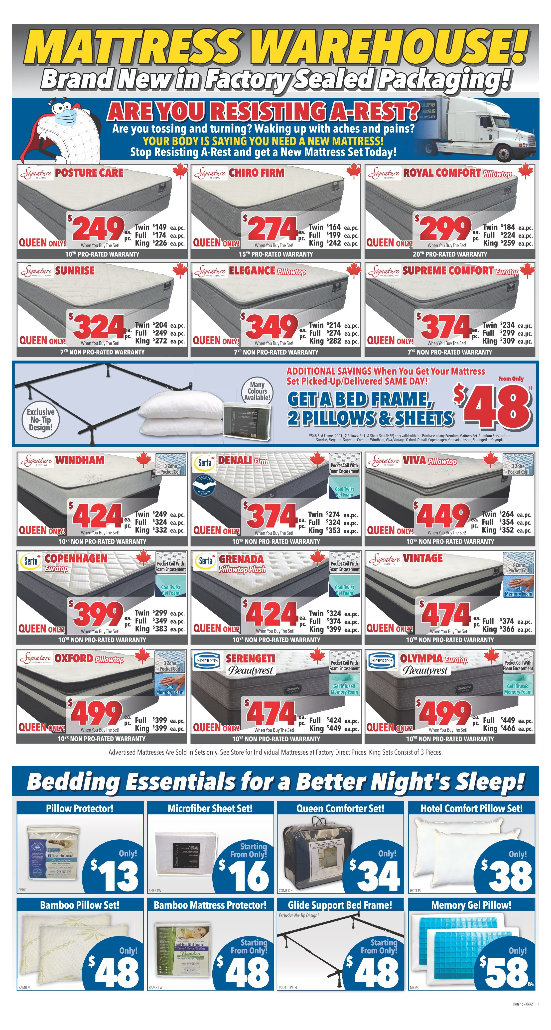 Surplus Furniture & Mattress Warehouse (Sudbury) Flyer May 31 to June 13