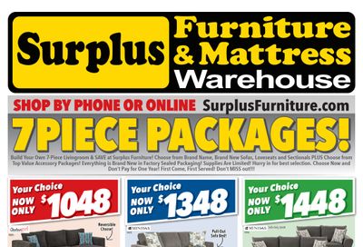 Surplus Furniture & Mattress Warehouse (St. Catharines) Flyer May 31 to June 13