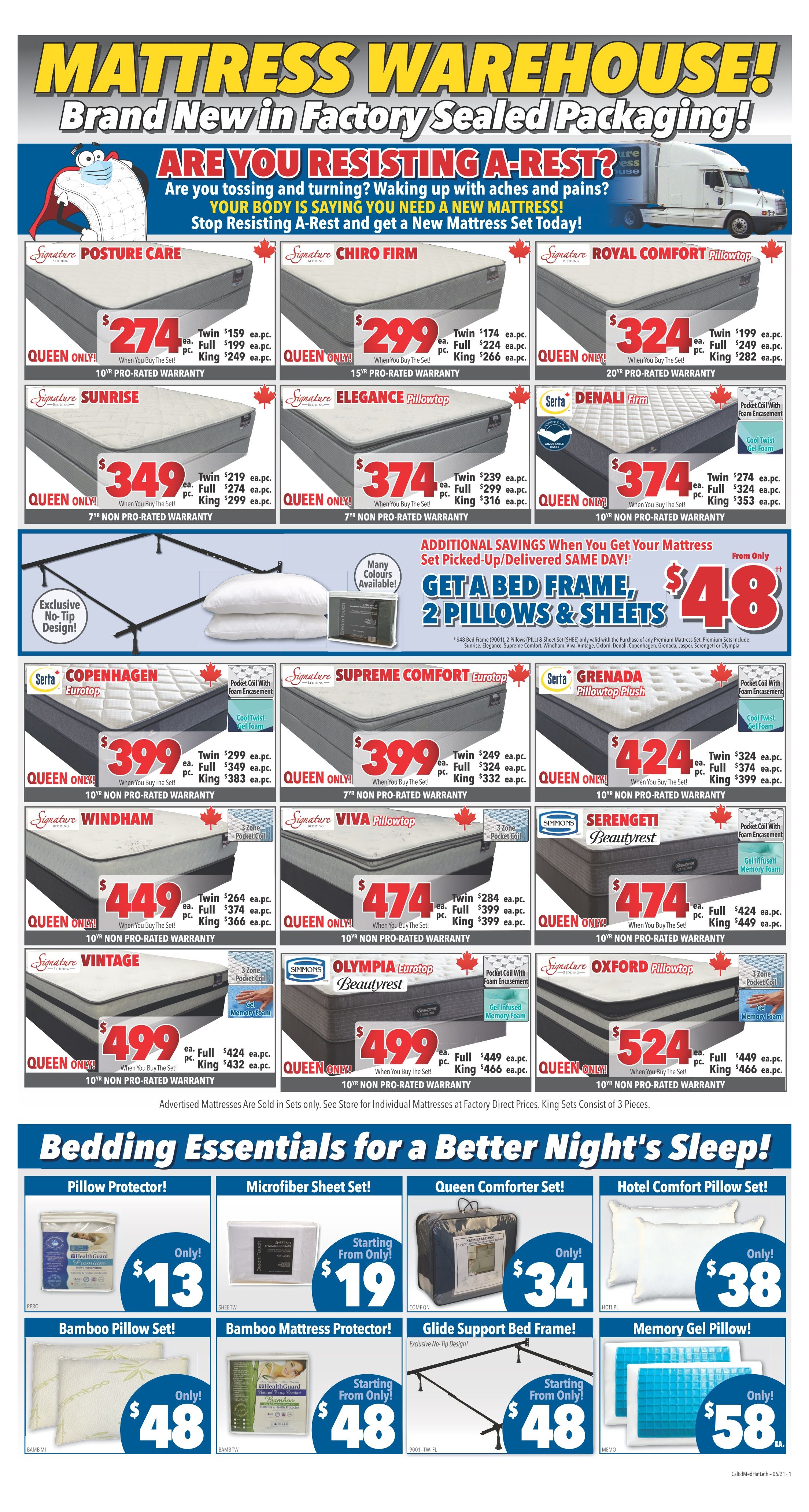 Surplus Furniture & Mattress Warehouse (Lethbridge) Flyer May 31 to June 13
