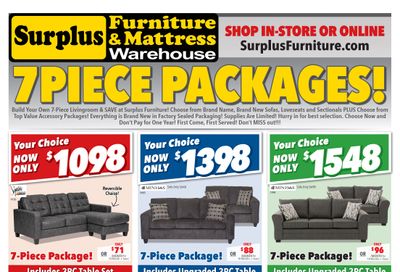 Surplus Furniture & Mattress Warehouse (Dartmouth) Flyer May 31 to June 13