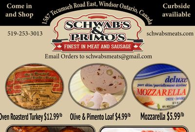 Schwab's & Primo's Flyer June 1 to 5